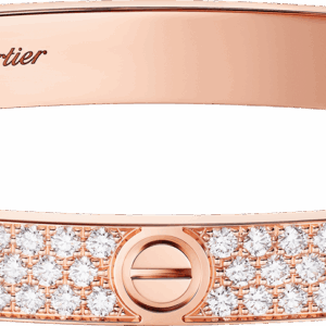 PULSERA LOVE, TAMAÑO CLÁSICO, PAVÉ